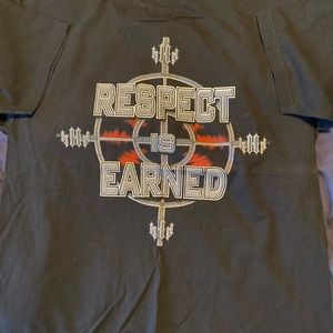 WWE WWF Attitude Era HHH T Shirt Men Men’s Short Sleeve XL Black Like New